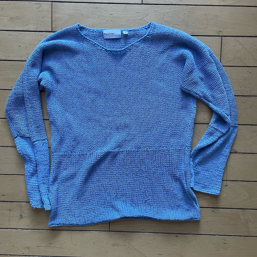 Light Blue Women's knit Sweater